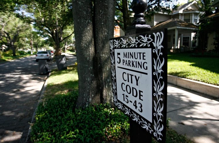 Tampa looking at residential parking